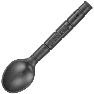 Lžíce KRUNCH s brčkem ČERNÁ