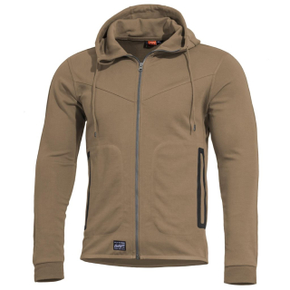 Mikina PENTATHLON 2.0 s kapucí COYOTE vel. 3XL