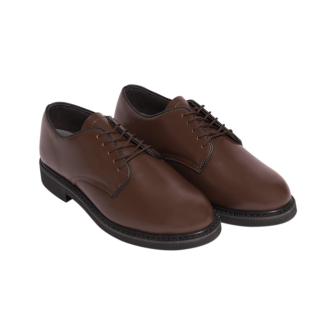 Boty -  polobotky k uniformě OXFORD HNĚDÉ vel. 11,5