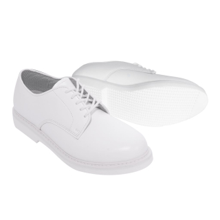 Boty -  polobotky k uniformě OXFORD BÍLÉ vel. 11