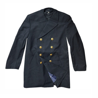 Kabát NAVY BW Colani se zlatými knoflíky TMAVĚ MODRÝ vel. 26