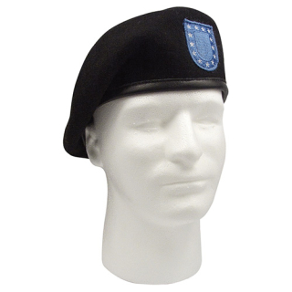 Baret US INSPECTION READY ČERNÝ vel. 62