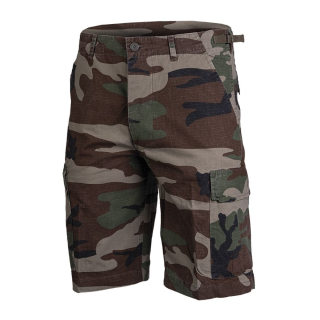 Kraťasy US typ BDU rip-stop předeprané WOODLAND vel. XL