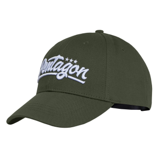 Čepice COMPETITOR BB CAP s výšivkou PENTAGON OLIVE GREEN