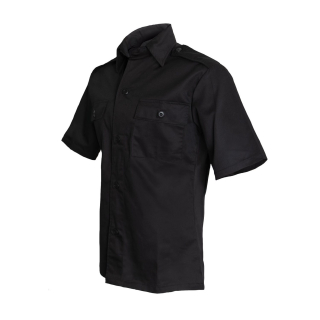 Košile služební krátký rukáv ČERNÁ vel. 3XL