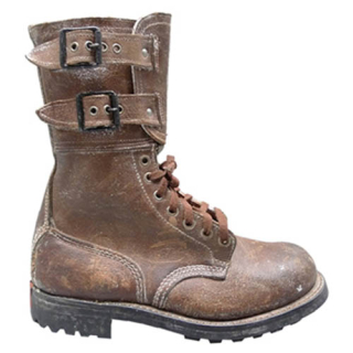 Boty francouzské M47 WWII kožené HNĚDÉ