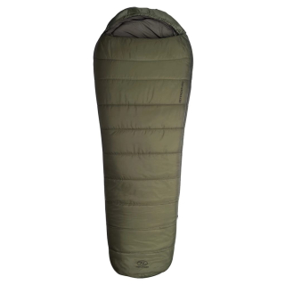 Spacák mumie čtyřsezonní DEFENDER 450 ZELENÝ