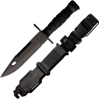 Bajonet US M9 Combat s pouzdrem ČERNÝ