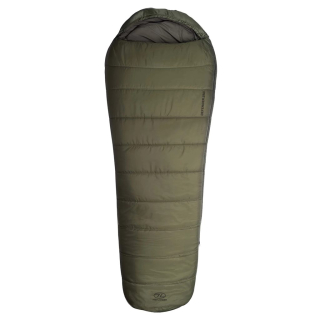 Spacák mumie třísezonní DEFENDER 250 ZELENÝ