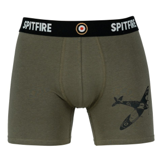 Trenýrky Boxer SPITFIRE ZELENÉ vel. XL