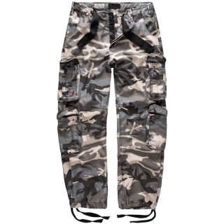 Kalhoty AIRBORNE VINTAGE NIGHT CAMO vel. XL