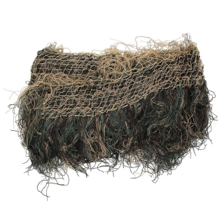 Třásně maskovací RIFLE COVER na dlouhou zbraň WOODLAND