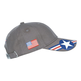 Čepice baseball US AIR FORCE ŠEDÁ