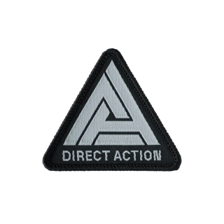 Nášivka Direct Action Logo ČERNÁ