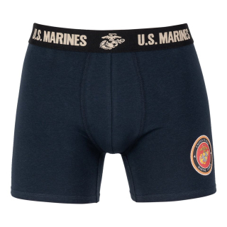 Trenýrky Boxer US MARINES MODRÉ vel. XXL