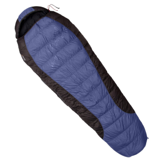 Spacák péřový VIKING 600 WIDE MODRO-ČERNÝ vel.195cm PRAVÝ