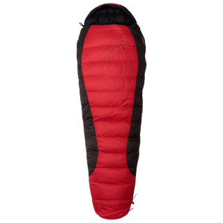 Spacák péřový VIKING 900 red/grey/black vel.195cm PRAVÝ