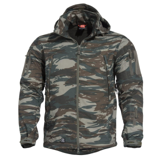 Bunda ARTAXES softshell ŘECKÉ MASKOVÁNÍ vel. M