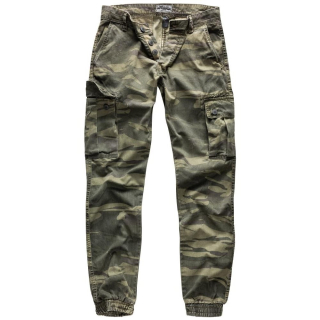 Kalhoty BAD BOYS GREEN CAMO vel. XXL