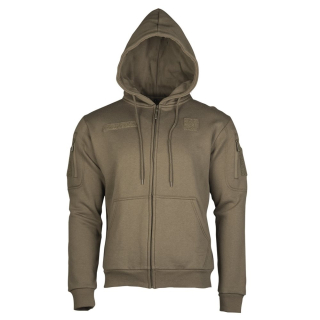 Mikina TACTICAL se zipem RANGER GREEN vel. XXL