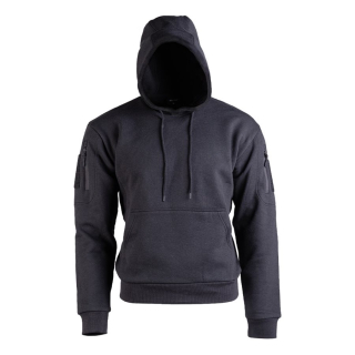 Mikina klokanka TACTICAL s kapucí ČERNÁ vel. XL