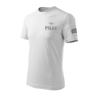 Triko PILOT BÍLÉ vel. S