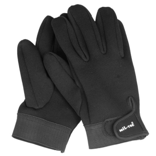 Rukavice NEOPREN 3mm krátké ČERNÉ vel. S