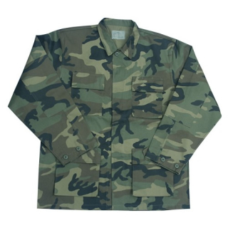 Blůza US typ BDU POLY WOODLAND vel. XL