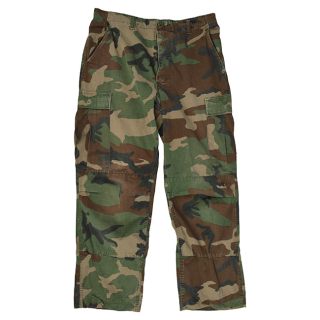 Kalhoty US BDU POLY polní WOODLAND vel. L
