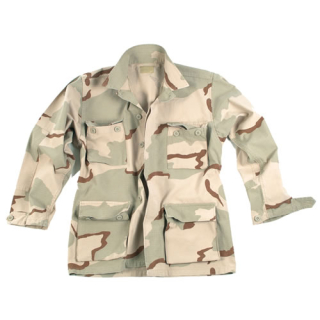 Blůza US typ BDU rip-stop předepraná 3-COL DESERT vel. XXL