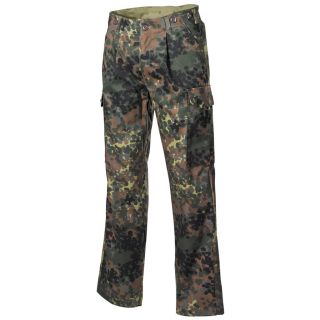 Kalhoty polní BW TL německé maskovaní FLECKTARN 5 barev vel. 3