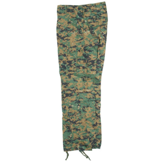 Kalhoty US typ ACU rip-stop DIGITAL WOODLAND vel. L