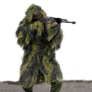 Bunda - parka maskovací SNIPER GHILLIE WOODLAND vel. M-L