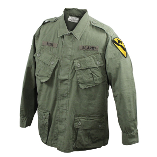 Blůza M64 VIETNAM šikmé kapsy ZELENÁ vel. S