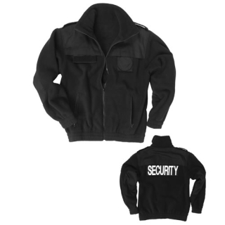 Bunda SECURITY fleece ČERNÁ vel. M