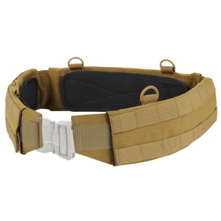 Opasek bojový MOLLE úzký COYOTE BROWN vel. L