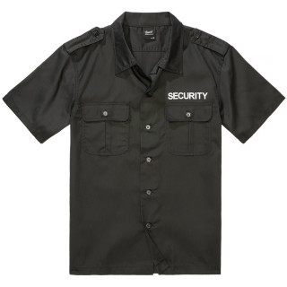 Košile US SECURITY krátký rukáv ČERNÁ vel. S