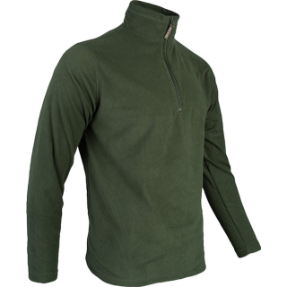 Mikina lehká FLEECE ZELENÁ vel. M