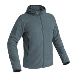 Mikina s kapucí INSTRUCTOR Polar Fleece ŠEDÁ vel. XS